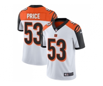 Nike Cincinnati Bengals #53 Billy Price White Men Stitched NFL Vapor Untouchable Limited Jersey