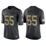 Nike Cincinnati Bengals #55 Vontaze Burfict Men's Stitched Black NFL Salute to Service Limited Jerseys