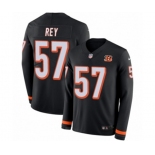 Nike Cincinnati Bengals #57 Vincent Rey Limited Black Therma Long Sleeve NFL Jersey