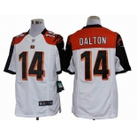 nike nfl jerseys cincinnati bengals #14 dalton white[nike limited]