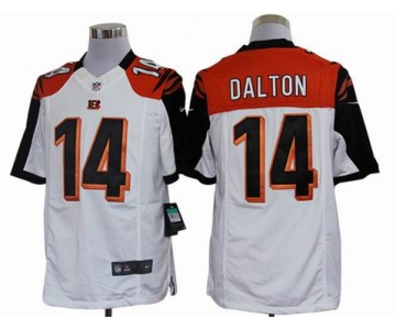 nike nfl jerseys cincinnati bengals #14 dalton white[nike limited]