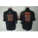 nike nfl jerseys cincinnati bengals #18 green black[nike limited]