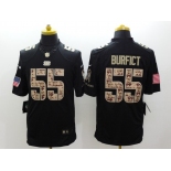 nike nfl jerseys cincinnati bengals #55 burfict black [salute to service limited]