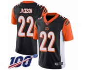 Youth Cincinnati Bengals #22 William Jackson Black Team Color Vapor Untouchable Limited Player 100th Season Football Jersey