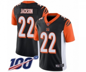 Youth Cincinnati Bengals #22 William Jackson Black Team Color Vapor Untouchable Limited Player 100th Season Football Jersey