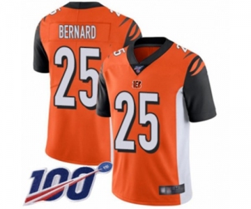 Youth Cincinnati Bengals #25 Giovani Bernard Orange Alternate Vapor Untouchable Limited Player 100th Season Football Jersey