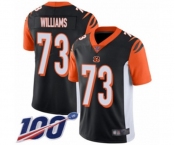 Youth Cincinnati Bengals #73 Jonah Williams Black Team Color Vapor Untouchable Limited Player 100th Season Football Jersey