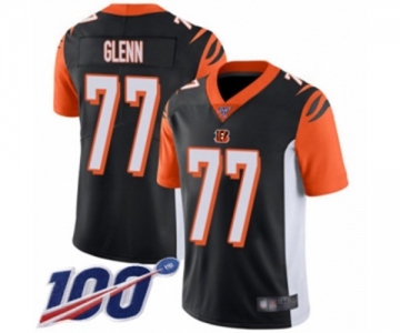 Youth Cincinnati Bengals #77 Cordy Glenn Black Team Color Vapor Untouchable Limited Player 100th Season Football Jersey