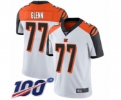 Youth Cincinnati Bengals #77 Cordy Glenn White Vapor Untouchable Limited Player 100th Season Football Jersey