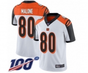 Youth Cincinnati Bengals #80 Josh Malone White Vapor Untouchable Limited Player 100th Season Football Jersey