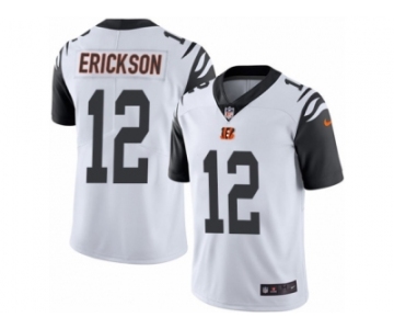 Youth Nike Cincinnati Bengals #12 Alex Erickson Limited White Rush Vapor Untouchable NFL Jersey