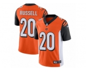 Youth Nike Cincinnati Bengals #20 KeiVarae Russell Vapor Untouchable Limited Orange Alternate NFL Jersey