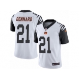 Youth Nike Cincinnati Bengals #21 Darqueze Dennard Limited White Rush NFL Jersey