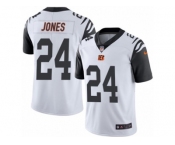 Youth Nike Cincinnati Bengals #24 Adam Jones Limited White Rush NFL Jersey