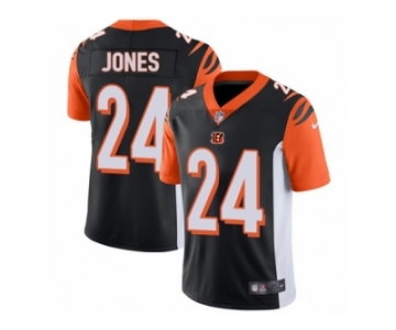 Youth Nike Cincinnati Bengals #24 Adam Jones Vapor Untouchable Limited Black Team Color NFL Jersey