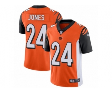 Youth Nike Cincinnati Bengals #24 Adam Jones Vapor Untouchable Limited Orange Alternate NFL Jersey