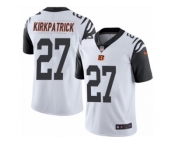 Youth Nike Cincinnati Bengals #27 Dre Kirkpatrick Limited White Rush NFL Jersey