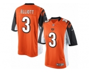 Youth Nike Cincinnati Bengals #3 Jake Elliott Limited Orange Alternate NFL Jersey