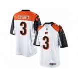 Youth Nike Cincinnati Bengals #3 Jake Elliott Limited White NFL Jersey