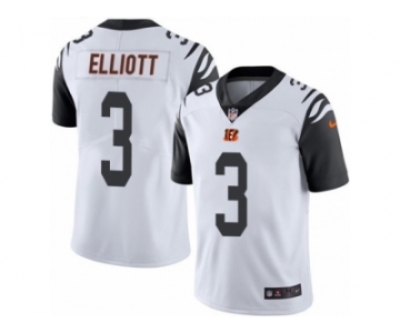 Youth Nike Cincinnati Bengals #3 Jake Elliott Limited White Rush NFL Jersey