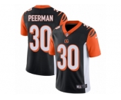 Youth Nike Cincinnati Bengals #30 Cedric Peerman Vapor Untouchable Limited Black Team Color NFL Jersey