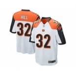 Youth Nike Cincinnati Bengals #32 Jeremy Hill Game White NFL Jersey