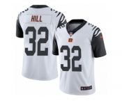 Youth Nike Cincinnati Bengals #32 Jeremy Hill Limited White Rush NFL Jersey