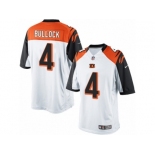 Youth Nike Cincinnati Bengals #4 Randy Bullock Limited White NFL Jersey