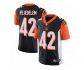 Youth Nike Cincinnati Bengals #42 Clayton Fejedelem Black Team Color Vapor Untouchable Limited Player NFL Jersey