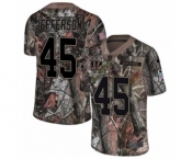 Youth Nike Cincinnati Bengals #45 Malik Jefferson Limited Camo Rush Realtree NFL Jersey