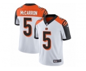 Youth Nike Cincinnati Bengals #5 AJ McCarron Vapor Untouchable Limited White NFL Jersey