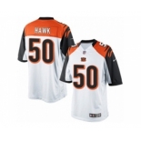 Youth Nike Cincinnati Bengals #50 A.J. Hawk White NFL Jersey