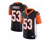 Youth Nike Cincinnati Bengals #53 Billy Price Black Team Color Stitched NFL Vapor Untouchable Limited Jersey