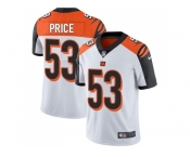 Youth Nike Cincinnati Bengals #53 Billy Price White Stitched NFL Vapor Untouchable Limited Jersey