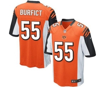 Youth Nike Cincinnati Bengals #55 Vontaze Burfict Orange Alternate NFL Jersey