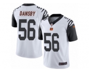 Youth Nike Cincinnati Bengals #56 Karlos Dansby Limited White Rush NFL Jersey