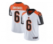 Youth Nike Cincinnati Bengals #6 Jeff Driskel Vapor Untouchable Limited White NFL Jersey