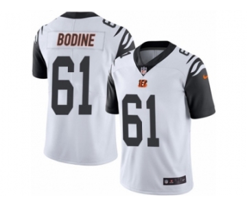 Youth Nike Cincinnati Bengals #61 Russell Bodine Limited White Rush NFL Jersey