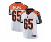 Youth Nike Cincinnati Bengals #65 Clint Boling Vapor Untouchable Limited White NFL Jersey