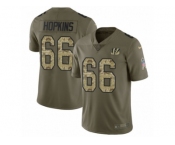 Youth Nike Cincinnati Bengals #66 Trey Hopkins Limited Olive Camo 2017 Salute to Service NFL Jersey