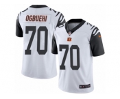 Youth Nike Cincinnati Bengals #70 Cedric Ogbuehi Limited White Rush NFL Jersey