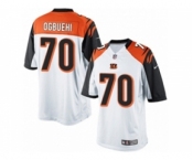 Youth Nike Cincinnati Bengals #70 Cedric Ogbuehi White NFL Jersey