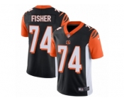 Youth Nike Cincinnati Bengals #74 Jake Fisher Vapor Untouchable Limited Black Team Color NFL Jersey