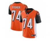 Youth Nike Cincinnati Bengals #74 Jake Fisher Vapor Untouchable Limited Orange Alternate NFL Jersey