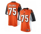 Youth Nike Cincinnati Bengals #75 Andrew Billings Limited Orange Alternate NFL Jersey