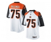 Youth Nike Cincinnati Bengals #75 Andrew Billings Limited White NFL Jersey