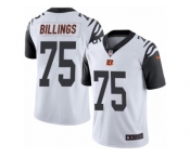 Youth Nike Cincinnati Bengals #75 Andrew Billings Limited White Rush NFL Jersey