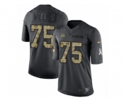 Youth Nike Cincinnati Bengals #75 Jordan Willis Limited Black 2016 Salute to Service NFL Jersey