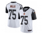 Youth Nike Cincinnati Bengals #75 Jordan Willis Limited White Rush NFL Jersey