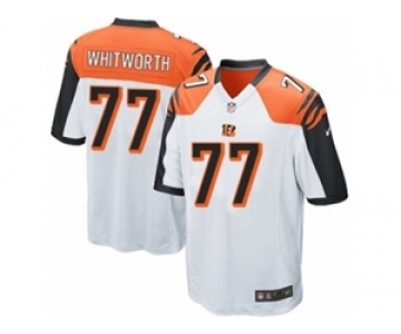 Youth Nike Cincinnati Bengals #77 Andrew Whitworth White NFL Jersey